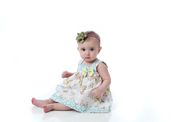 Instant Download Pattern - Baby Dress and Top sewing pattern - Downloadable PDF