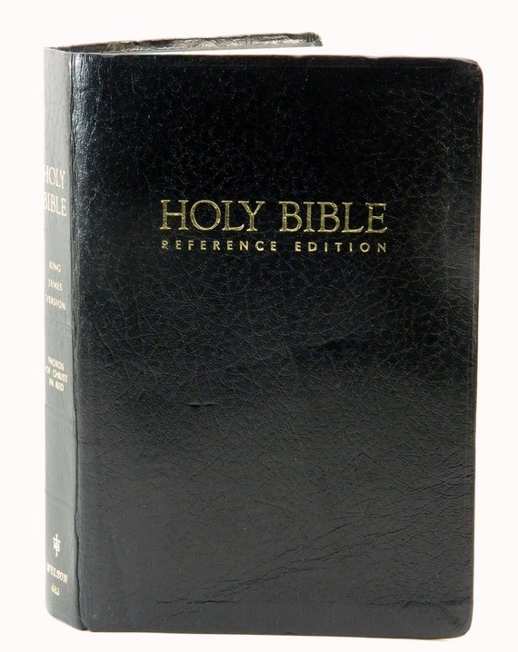 Holy Bible Reference Edition King James Version Words of