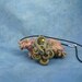 Steampunk Octopus Necklace - Polymer Clay Neo-Victorian Pendant