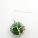 Green Jade Fountain of Youth Tree of Life Necklace - Sterling Silver - Stone - 925
