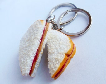 Peanut Butter and Jelly Strawberry Jam Hearts