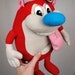 farting stimpy doll