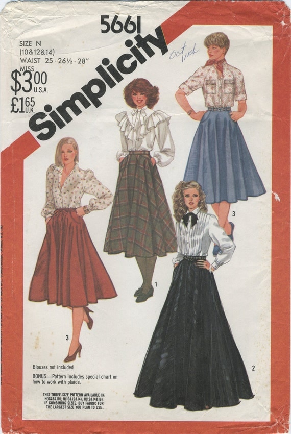 floor length skirt sewing pattern