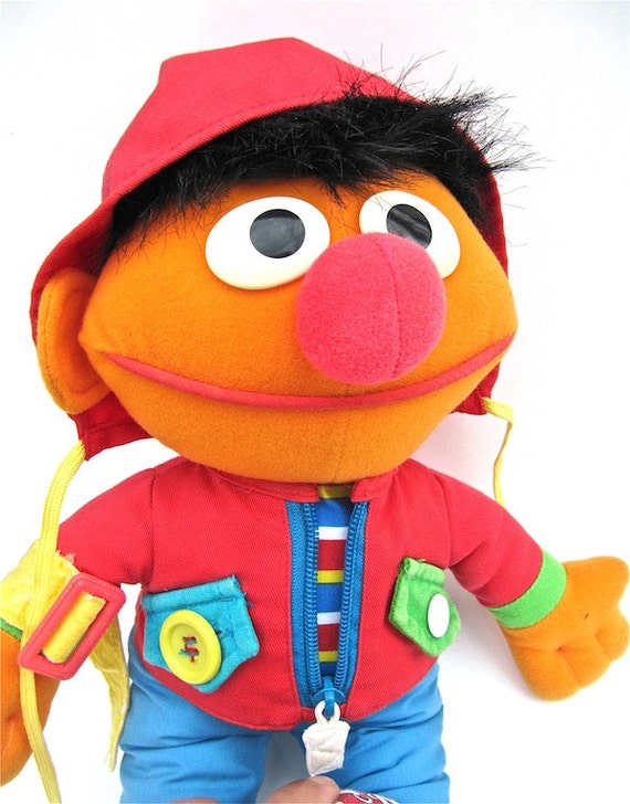 Dress Me Up Ernie Doll Sesame Street