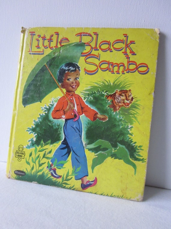 Little Black Sambo Whitman Tell-A-Tale Book