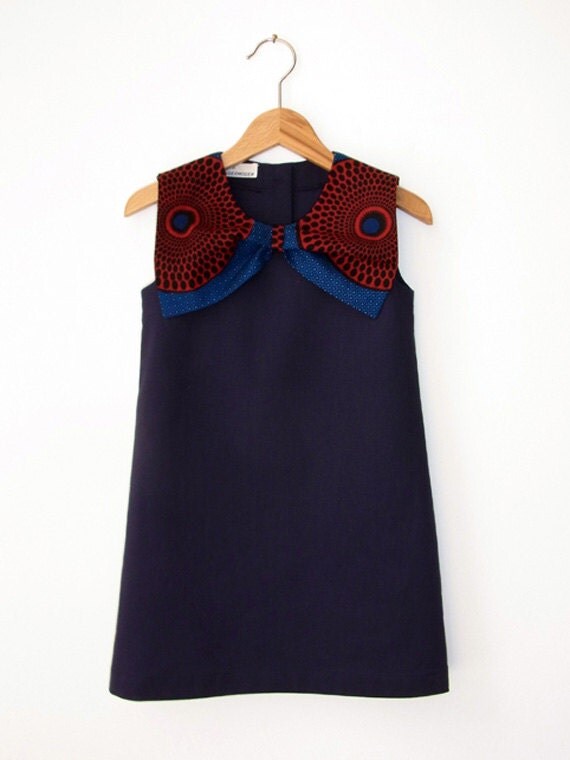 girl around the world a for dress patterns with DRESS Summer Sleeveless Dress, Girl's BO Big Blue Navy AFRICA,