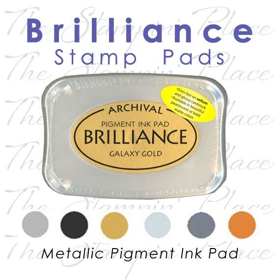 Brilliance Archival Pigment Ink Stamp Pads
