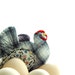 Textile Hen - Handmade Ornament - Kitchen Decor - Funny Gift