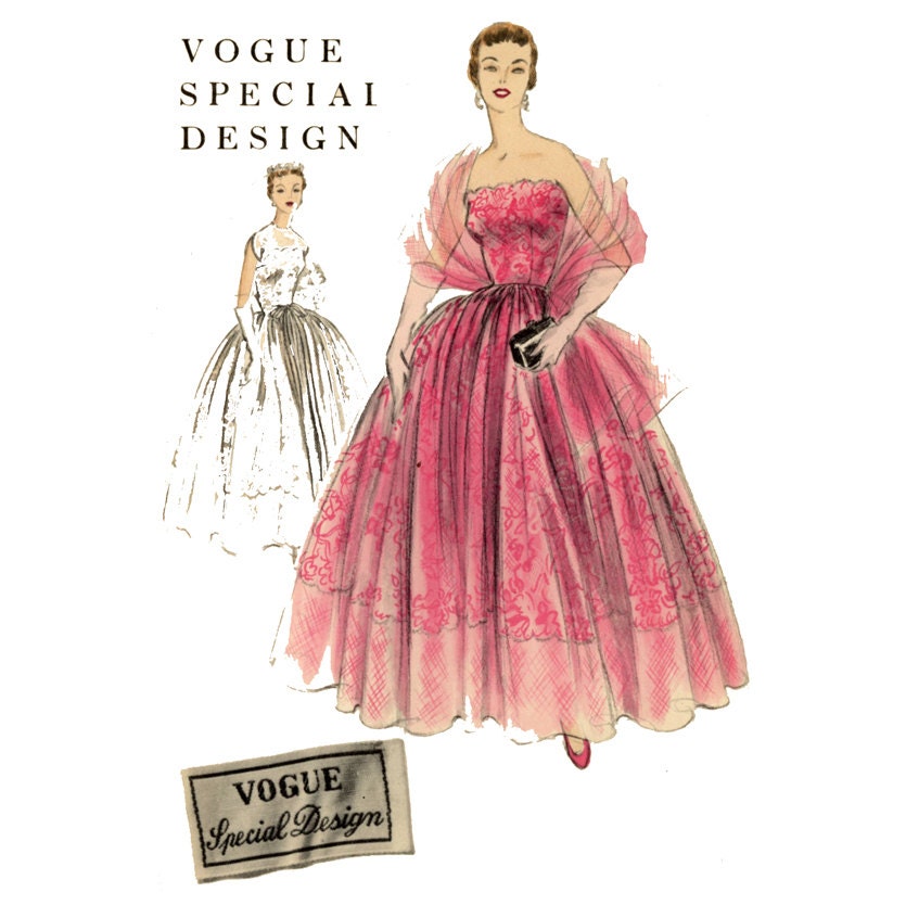 peplum vogue dress patterns by 1950s Evening 4513 Special Design Vogue CynicalGirl Dress peplum vogue dress patterns by 1950s Evening 4513 Special Design Vogue CynicalGirl Dress