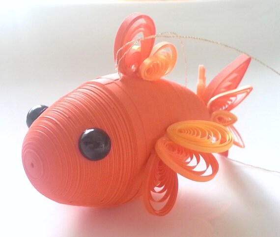 items similar to orange goldfish ornament goldfish items similar to orange goldfish ornament goldfish