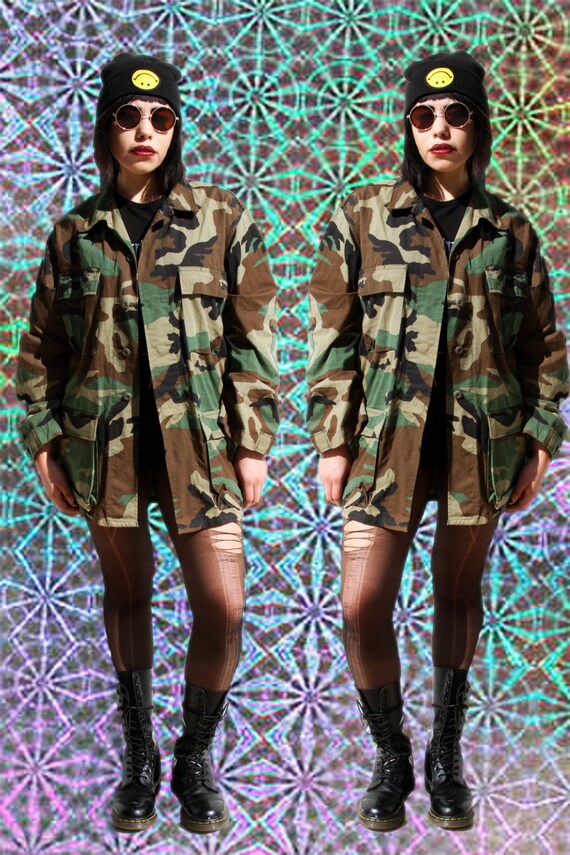 Oversized Military Jacket
