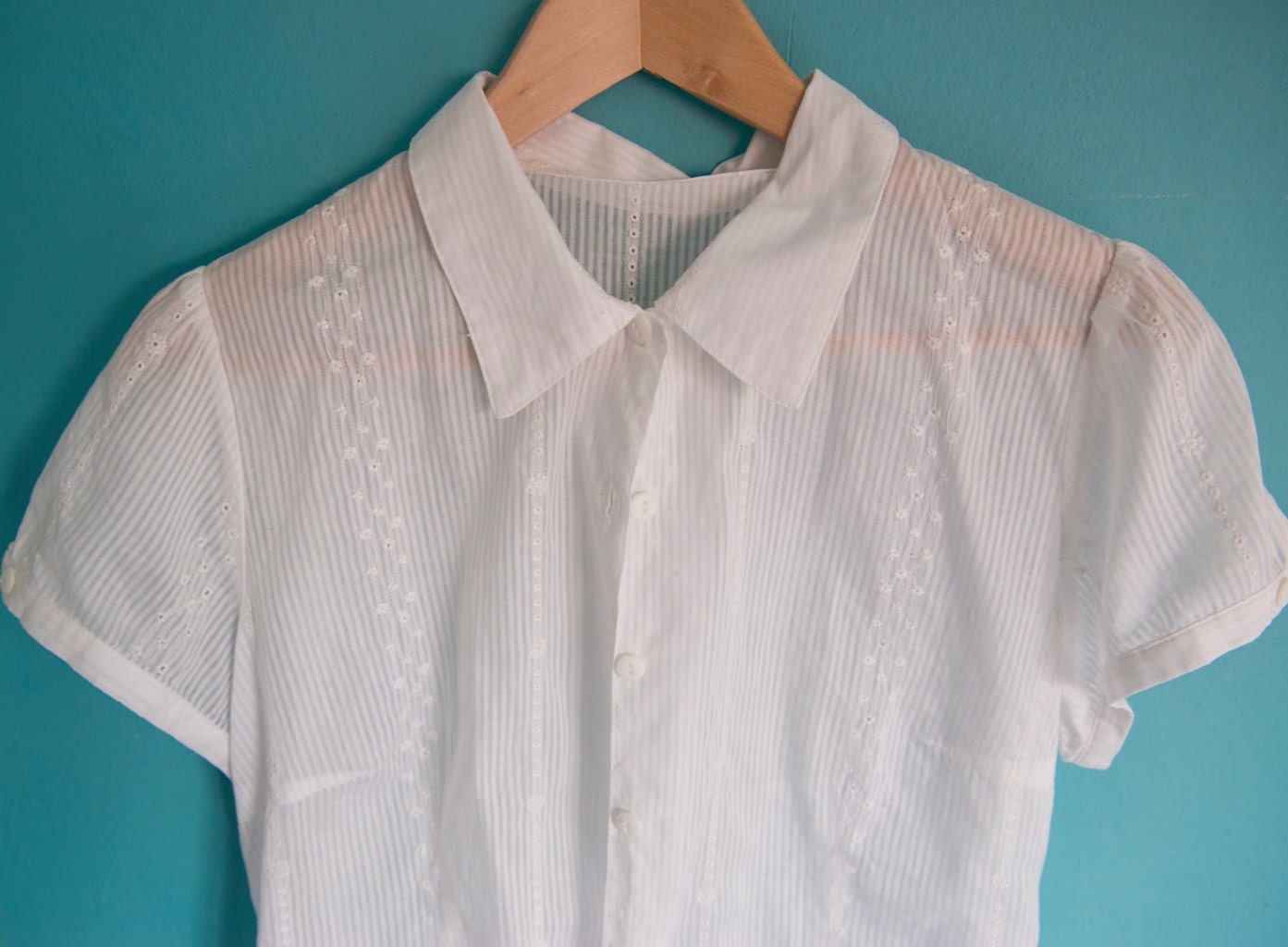 romantic white cotton blouses