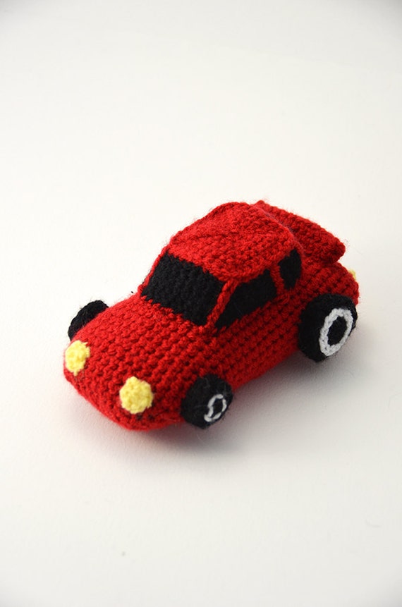 Race Car Crochet Pattern Race Car Amigurumi Sports Car