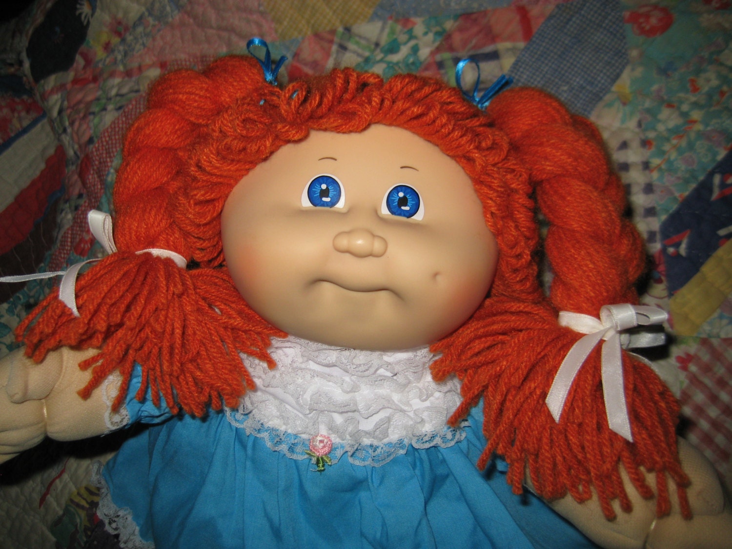 cabbage patch red hair