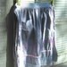 Vintage Ric Rac & Plaid Embellished Gray Apron / 1950s Cottage Chic Apron / Little Teapot Potholder
