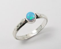 Popular items for unique opal ring on Etsy
