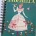 1950 Vintage Cinderella Little Golden Book Recycled Journal Notebook