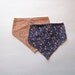 teething/ Drooling Bandana Baby Bib Bibdana set of 2