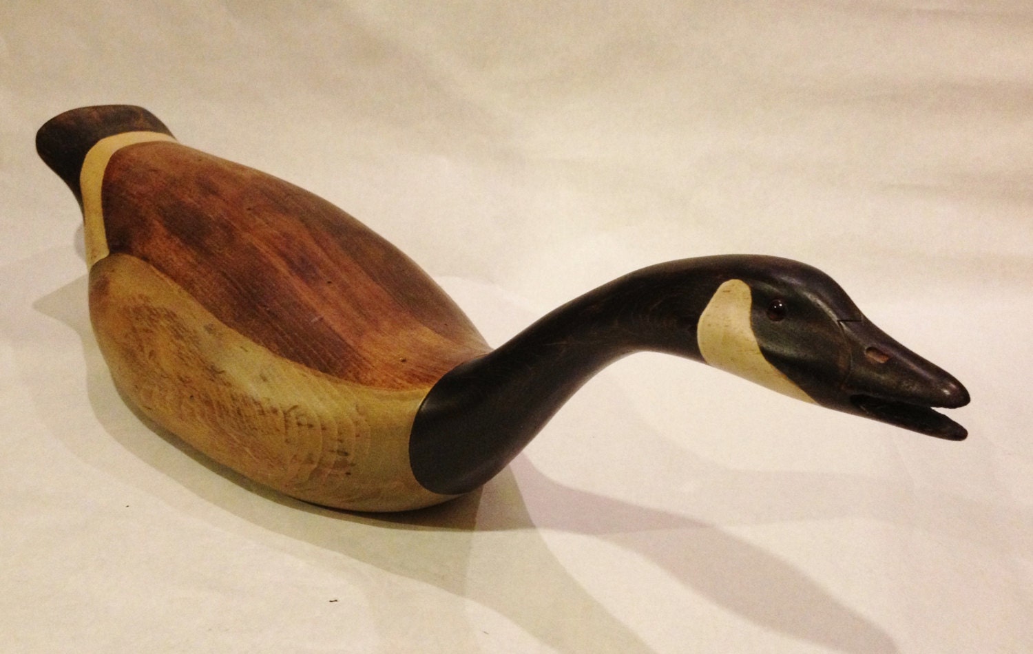 Handmade Special Edition Ducks Unlimited Goose Decoy by RJ
