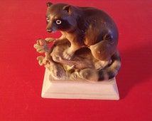 japanese raccoon figurine