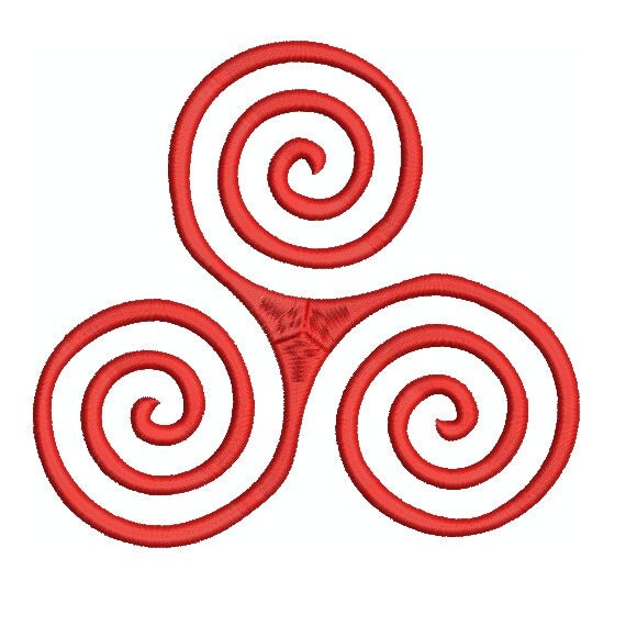 Items similar to machine embroidery design instant download  celtic