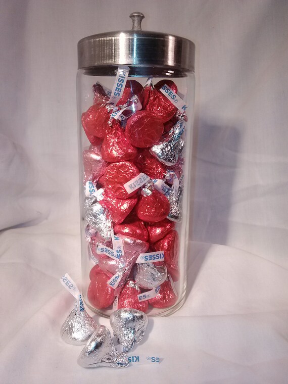 Medical Jar pyrex Vintage with stainless by MargaretMackieBook