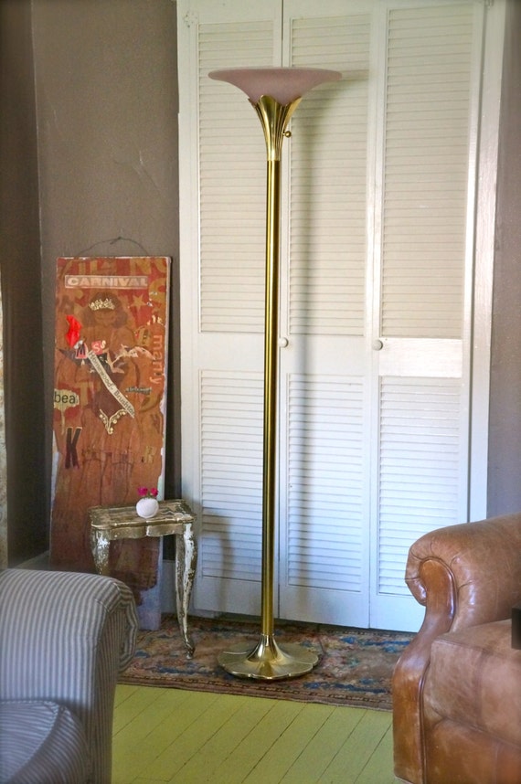 Crystal style floor lamp