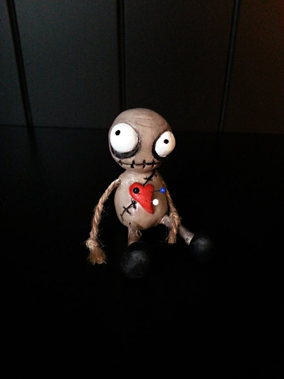Paper Clay Voodoo Doll Gus