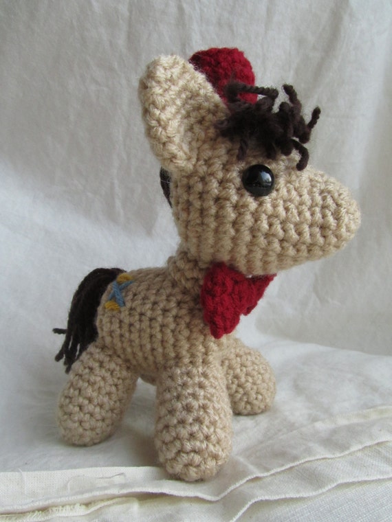 Eleventh Doctor Whooves - Matt Smith inspired amigurumi