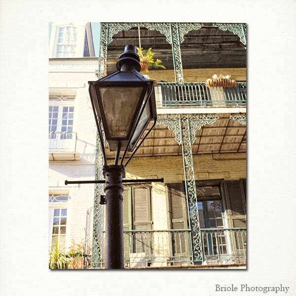 New Orleans Art Orleans Street Lamp Photograph by Briole on Etsy