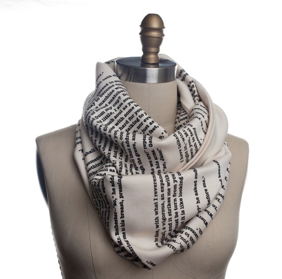 Jane Eyre Book Scarf