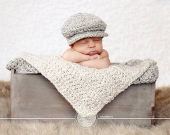Baby Boy Hat 12 Color Irish Donegal Cap Newborn Baby Hat Ireland Donegal Hat Newborn Photography Prop Newborn Photo Prop Newsboy Hat Gift