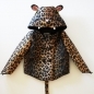 Girls Spotted Leopard Coat