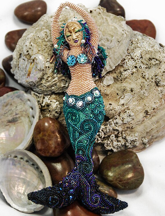 mermaid doll etsy