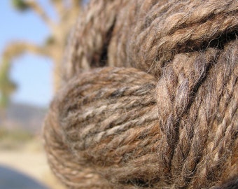 Hand Spun Yarn - Alpaca, Llama and Wool - Natural Wonder 1