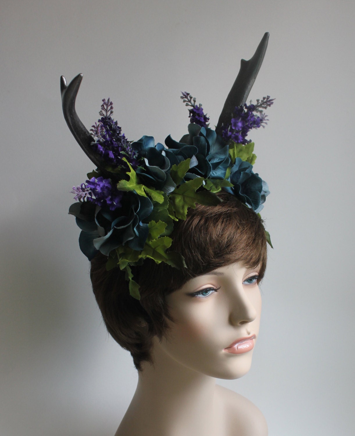 ooak forest deer antler headband ooak forest deer antler headband