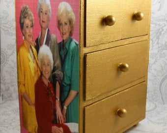 Custom Golden Girls Stash Jewelry Box