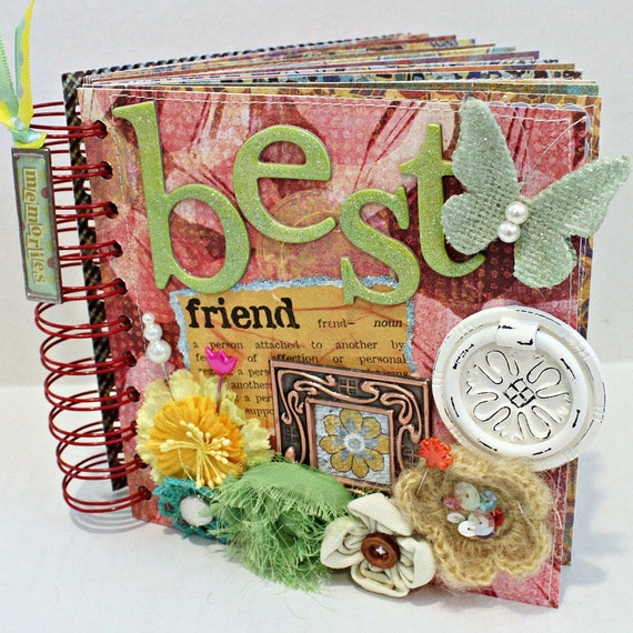 BEST FRIEND AZ Friendship Scrapbook Photo Album