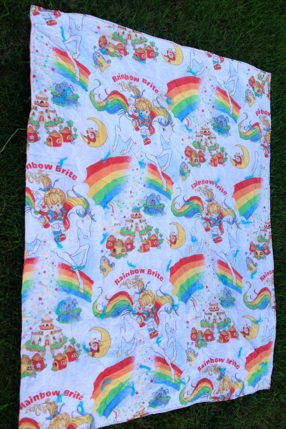 Rainbow Brite Blanket