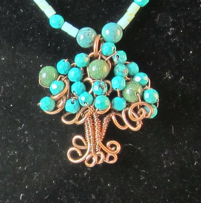 Wire Tree of Life Pendant or Pin Tutorial
