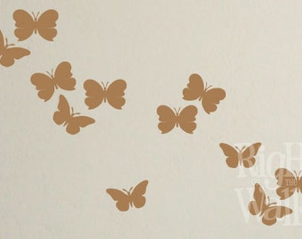 Butterfly Wall Decal, Butterfly Wall Decor, Butterflies Wall Stickers, Kids Wall Decal, Butterfly Art