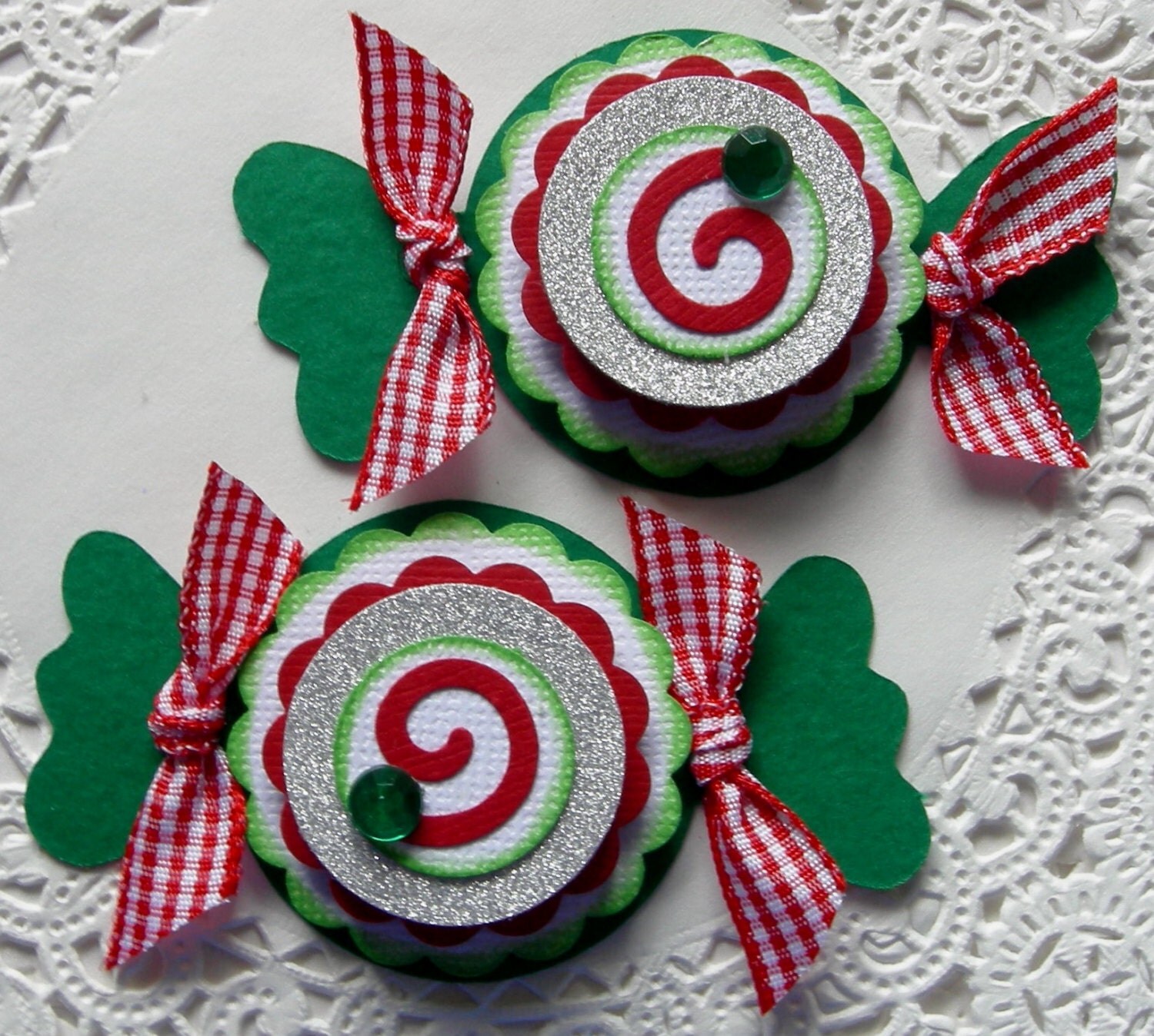 Christmas EmbellishmentsSet of 2 Candies