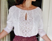 pearl lace for blouse