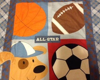 Sports quilts Etsy Look how fun this packers quilt is this football quilting pattern is