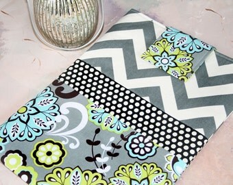 Kindle Sleeve, Nook Cover, Ereader Case, Gadget Covers, in Mystic Mix- Gadget Cases and Covers, Ereader Accessories