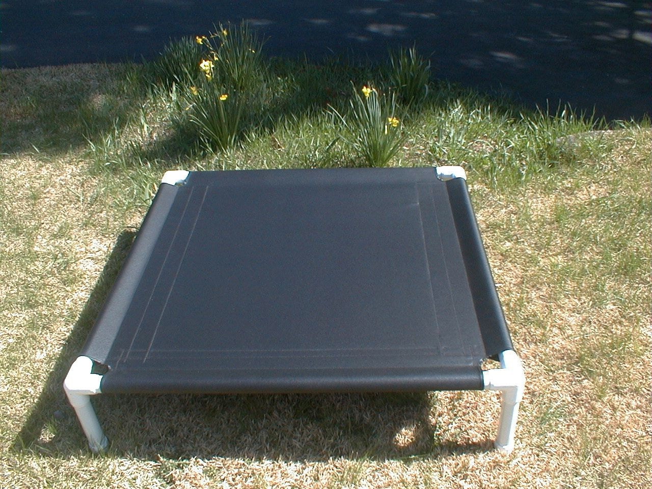 Raised Bed 11 Canvas Colors Dog Bed Water by DianesK9Creations