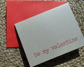 Be My Valentine Note Cards (set of 10) Il_170x135