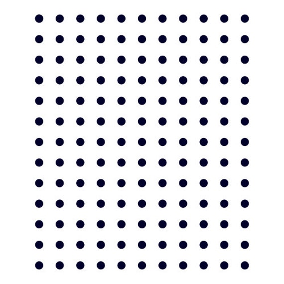 Items similar to POLKA DOTS 1/4" STENCIL circle circles dot stencils ...