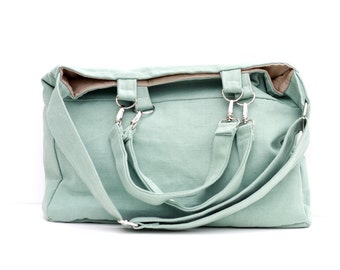 Bag Sewing Pattern. PDF Sewing Pattern - Satchel Bag. Canvas or Cordoruy Messenger Bag. Briefcase. Sewing DIY.