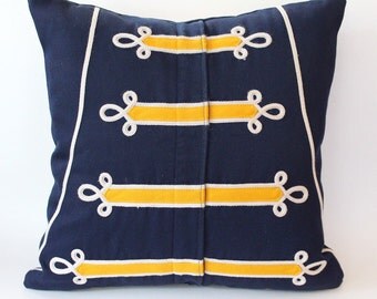 Custom Marching Band Uniform Pillow Cover - Memory Pillow - Mar